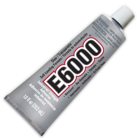 Клей универсальный, E6000 (США), прозрачный, 29.5 мл (1.0 fl. oz.), 1 шт.