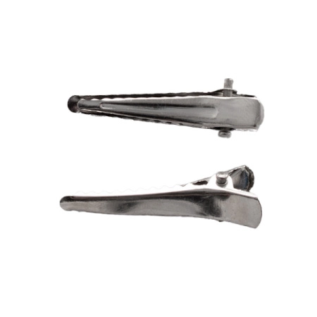 <p>
Заколка-крокодильчик (планочка). Цвет стальной. Цена за 50 шт.
</p>