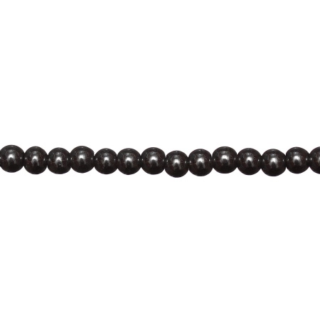 <p>
Каменные бусины из гематита. Гематит создан искусственно, по составу аналогичен натуральному. Бусины могут немного отличаться по форме и размеру. Оттенок может отличаться от фотографии и в разных поставках. Отверстие довольно крупное, около 1.4-2 мм. Цена за низку, около 72 бусин (низки формируются без проверки каждой бусины на дефекты).
</p>