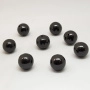 Бусины каменные, шунгит карельский, полированный, черный, 12мм, 5 шт. <p>Круглые каменные бусины, натуральный полированный карельский шунгит. Размер бусин - около 12 мм (может отличаться от заявленного на +-1 мм). Бусины изготовлены из высокоуглеродистой породы из Зажогинского месторождения, расположенного на берегу Онежского озера. Шунгит токопроводящий. Производство - Россия. Бусины могут быть не очень ровными, отличаться по размеру, иметь вкрапления прожилок (сульфата железа). В упаковке 5 бусин. Данный вид шунгита очень мягкий. При трении и намокании верхний слой может стираться.</p><p>ВНИМАНИЕ: на бусинах возможны неровности, щербинки, потертости естественного происхождения.</p>