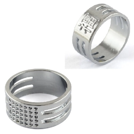 Инструмент (кольцо), 17мм, для работы с соединительными колечками, с наперстком, 5 шт.