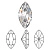 Ювелирный кристалл Swarovski, Челнок (#4228), 15х7мм, кристально-прозрачный, с фольгой, 1 шт. Ювелирный кристалл Swarovski, Челнок (#4228), 15х7мм, кристально-прозрачный, с фольгой, 1 шт.
