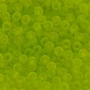 <p>Японский бисер TOHO Round (круглый Тохо), размер 11/0 (2.2 мм). Прозрачный матовый салатовый (Transparent-Frosted Lime Green). Цена за 10 грамм. Среднее количество бисерин в 1 грамме Toho 11/0 от 70 до 120 штук, может сильно варьироваться в зависимости от вида бисера.</p>