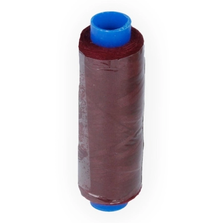 Нить полиэстеровая, Gamma, толщина 40/2, цвет №123 (баклажановый), катушка, 183 метра