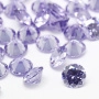 <p>Ювелирные кристаллы (стразы) из фианита (Cubic Zirconia), бриллиантовая огранка. Качество А.
Форма круглая, цвет светло-фиолетовый, оттенок может отличаться от фотографии. Цена за 50 шт.</p>
