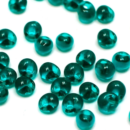 Бисер TOHO Magatama, размер 3мм, цвет #7BD (Прозрачный, капри), 10 грамм