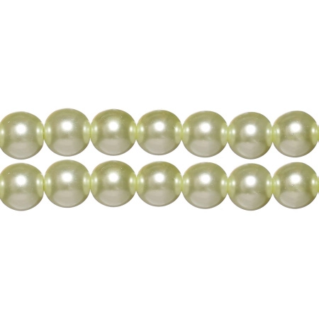 <p>
Стеклянные бусины с покрытием под жемчуг нежно-зеленого цвета. Бусины могут немного отличаться по форме и размеру, быть слегка приплюснутыми у отверстия. Оттенок может немного отличаться от представленного на фото. Цена за низку 80 см, около 70 шт.
</p>