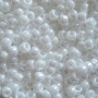 <p>Японский бисер TOHO Round (круглый Тохо), размер 8/0 (3 мм). Жемчужный белый (Opaque-Lustered White). Оттенок может отличаться от фотографии. Цена за 10 грамм (около 430 бисеринок).</p>