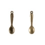 <p>Объемная подвеска в форме ложечки. Базовый материал - цинковый сплав с бронзовым покрытием. Оттенок может отличаться от фотографии и в разных поставках. Могут немного отличаться по форме и размеру петельки. Цена за 1 шт.</p>