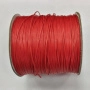 <p>Тонкий плетеный вощеный синтетический (полиэстеровый) шнур, цвет красный, оттенок может отличаться от фотографии. Толщина около 0.5-0.7 мм. По возможности, продается цельным куском, однако, может поставляться несколькими отрезами. Цена за 10 метров.  </p>