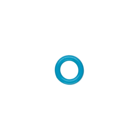 Колечко силиконовое, 10х2.0мм, сине-голубое, базовый материал - силикон, без покрытия, 20 шт. Колечко силиконовое, 10х2.0мм, сине-голубое, базовый материал - силикон, без покрытия, 20 шт.