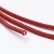 Шнур - резинка, около 1мм, красный, 10 метров