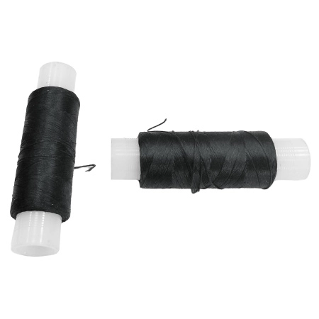 Нить шелковая, Моснитки 33С, цвет №100 (цвет графитовый), катушка 100 метров