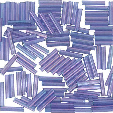 Бисер TOHO Bugle, размер 9мм, цвет #328 (Золотое сияние, лунная тень), 10 грамм