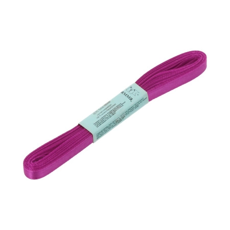 Лента атласная, Gaммa, 6мм, светло-лиловая №027, моток, 5 метров