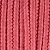 Сутаж, 3х1мм, вискоза, цвет темно-розовый, 5 метров