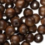 <p>
Деревянные бусины, окрашенные в темно-коричневый цвет. Бусины могут незначительно отличаться по форме и размеру. Могут присутствовать скошенные грани. Оттенок может отличаться от представленного на фото. Цена за упаковку 10 грамм (около 30 штук, фасуются без проверки на дефекты).
</p>