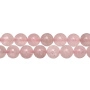 <p>Каменные бусины из натурального тонированного розового кварца. Оттенок может отличаться от фотографии. Длина низки примерно 18 см, в низке около 18 бусин. Низки формируются без проверки на дефекты каждой бусины. Цена за низку.</p>