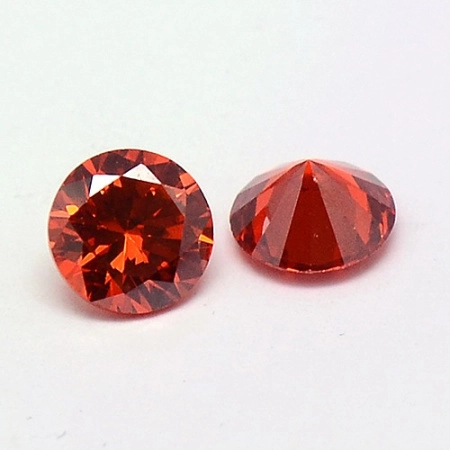 <p>Ювелирные кристаллы (стразы) из фианита (Cubic Zirconia), бриллиантовая огранка. Качество А.
Форма круглая, цвет темно-оранжевый, оттенок может отличаться от фотографии. Цена за 10 шт.</p>