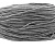 Шнур хлопковый вощеный, около 2мм, серый, Китай, 10 метров