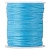 Шнур хлопковый вощеный, около 1мм, голубой (бирюзовый), 5 метров Шнур хлопковый вощеный, около 1мм, голубой (бирюзовый), 5 метров