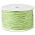 Шнур вощеный хлопковый, около 0.5-1мм, лайм, 10 метров