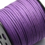 <p>
Плоский замшевый шнур, окрашенный в фиолетовый цвет. Оттенок может немного отличаться от представленного на фотографии. Размер может немного отличаться от заявленного. По возможности, продается цельным куском, однако, может поставляться несколькими отрезами. Цена за 5 метров.  
</p>