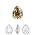 Ювелирный кристалл Swarovski, Капля (#4320), 14х10мм, Золотистая дымка, с фольгой, 1 шт. Ювелирный кристалл Swarovski, Капля (#4320), 14х10мм, Золотистая дымка, с фольгой, 1 шт.