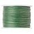 Шнур хлопковый вощеный, около 0.5-1мм, темно-зеленый, 10 метров