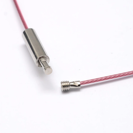 <p>Жесткая основа для колье (чокер) с закручивающимся замком. Сделана из стали с нейлоновым покрытием. Цвет основы темно-розовый, цвет замочка темно-серебристый. Длина 45 см, толщина тросика - 1 мм. Цена за 5 шт.</p>