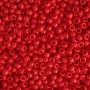 <p>Японский бисер TOHO Round (круглый Тохо), размер 11/0 (2.2 мм). Непрозрачный красный (Opaque Pepper Red). Цена за 10 грамм. Среднее количество бисерин в 1 грамме Toho 11/0 от 70 до 120 штук, может сильно варьироваться в зависимости от вида бисера.</p>