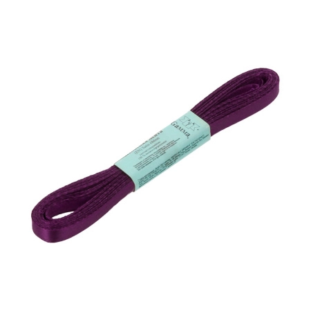 Лента атласная, Gaммa, 6мм, баклажановая №030, моток, 5 метров