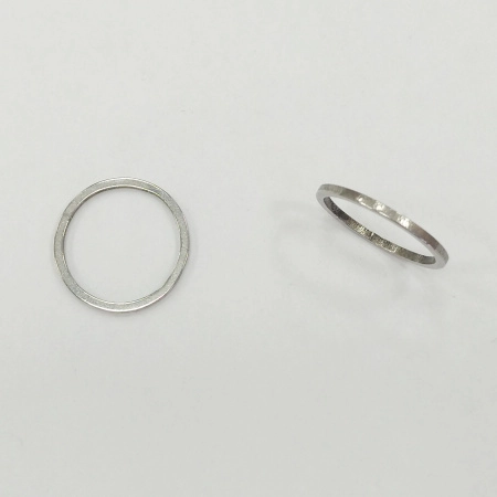 Коннектор, 12х0.9мм, кольцо гладкое, базовый материал - нержавеющая сталь, без покрытия, 10 шт. Коннектор, 12х0.9мм, кольцо гладкое, базовый материал - нержавеющая сталь, без покрытия, 10 шт.