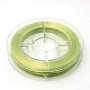 <p>Эластичная резинка для создания растягивающихся браслетов (без замочка), жёлто-зеленая. Оттенок может отличаться от фотографии. Цена указана за катушку (около 10 метров).</p>