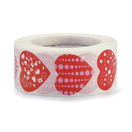 <p>
Яркие милые самоклеющиеся стикеры - сердечки с разными узорами в красных, сиреневых, розовых тонах. Размер сердца примерно 2.5*2.5 см, может немного отличаться от заявленного. Отлично подходят для декорирования и детского творчества. Оттенок может отличаться от фотографии и в разных поставках. Наклейки сделаны из бумаги, поставляются на катушке, в наборе около 500 наклеек.
</p>