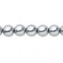 Бусина стеклянная, 8мм, жемчуг искусственный, серый, 107 шт., низка <p>
Серые стеклянные бусины с покрытием под жемчуг. Бусины могут немного отличаться по форме и размеру, быть слегка приплюснутыми у отверстия. Оттенок может немного отличаться от представленного на фотографии (в последней поставке на одной низке может попадаться жемчуг разных оттенков серого). Цена за низку 78 см, около 107 шт.
</p><p>ВНИМАНИЕ: на одной низке могут быть как серые бусины, так и бусины с зеленоватым и розоватым отливом.</p>
