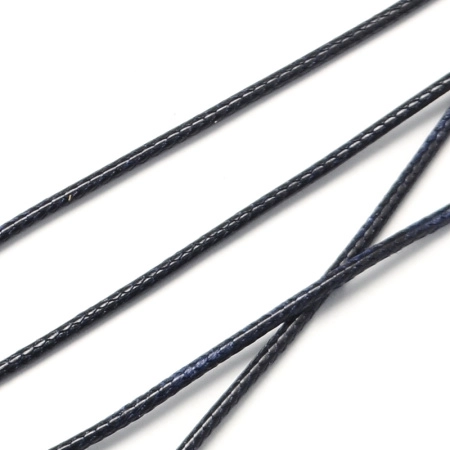 Шнур синтетический вощеный, полиэстеровый, около 2мм, темно-синий, 10 метров Шнур синтетический вощеный, полиэстеровый, около 2мм, темно-синий, 10 метров