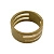 Инструмент (кольцо), 17мм, для работы с соединительными колечками, золотисто-бронзового цвета, 1 шт.