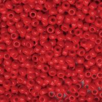 Бисер TOHO круглый, размер 11/0, цвет #45A (Непрозрачный, вишня), 10 грамм