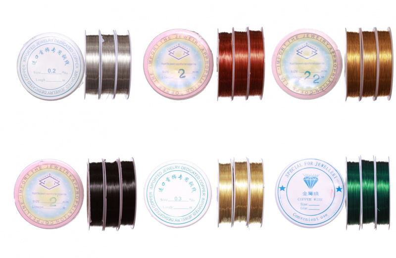Толщины проволоки для изготовления украшений