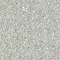 Бисер TOHO круглый, размер 15/0, цвет #1 (Прозрачный, хрусталь), 10 грамм