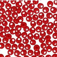 Бисер TOHO Magatama, размер 3мм, цвет #45 (Непрозрачный, красный перец), 10 грамм