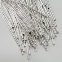 Канитель, 1.5-1.9мм, extra heavy, гладкая, серебристая, 30-40 см, 1 шт.