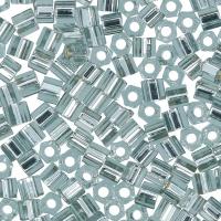 Бисер TOHO Hexagon, размер 11/0, цвет #29 (Внутреннее серебрение, черный бриллиант), 10 грамм