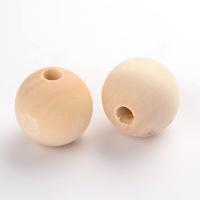 Бусина деревянная, 25х24мм, натуральная (без покрытия), 1 шт.