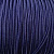 Сутаж, 3х1мм, вискоза, цвет темно-синий, 5 метров, УЦЕНКА