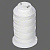 Нить шелковая, толщина D, белая, катушка 237.7 метра