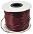 Шнур синтетический вощеный, полиэстеровый, около 1мм, бордовый, 70-80 метров, катушка
