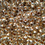 <p>Японский бисер TOHO Round (круглый Тохо), размер 11/0 (2.2 мм). Кристально-прозрачный с золотистой сердцевиной (Gold-Lined Crystal). Оттенок может отличаться от фотографии. Цена за 10 грамм. Среднее количество бисерин в 1 грамме Toho 11/0 от 70 до 120 штук, может сильно варьироваться в зависимости от вида бисера.</p>