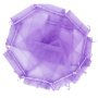 <p>Подарочный мешочек из фиолетовой органзы с фиолетовой ленточкой для завязывания, оттенок может отличаться от фотографии. Мешочки могут немного отличаться по форме и размеру, быть слегка помятыми. Цена за 10 шт.</p>